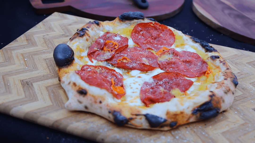 Pumpkin Sage Cream, Coppa Salami, Ghost Peppers